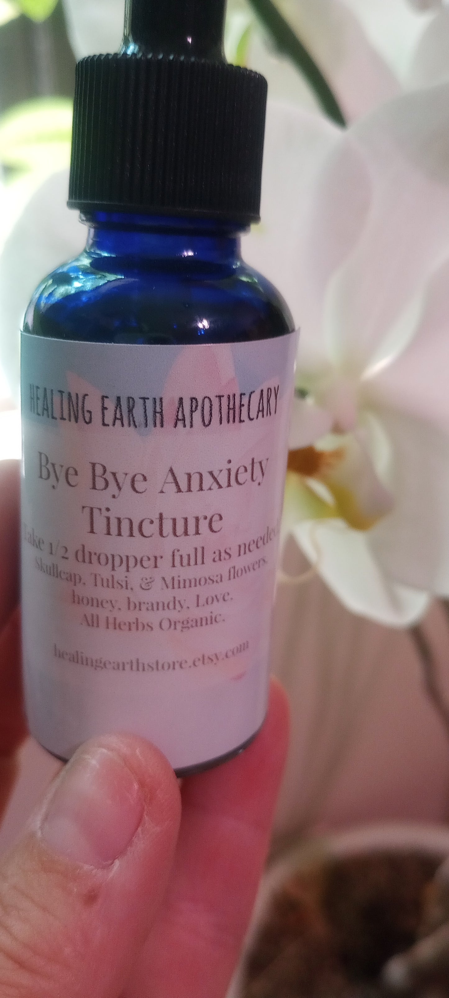 Organic Bye Bye Anxiety Tincture