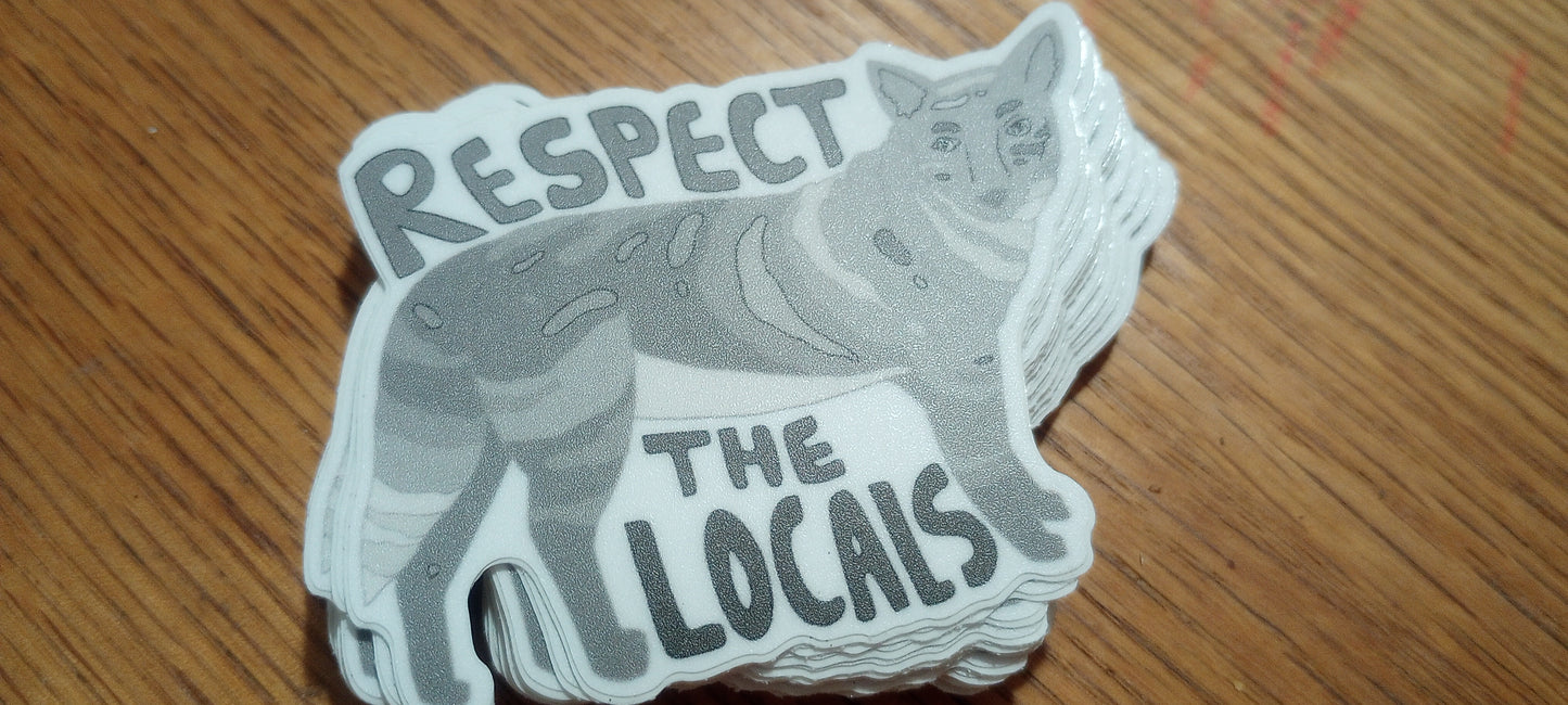 Coyote sticker