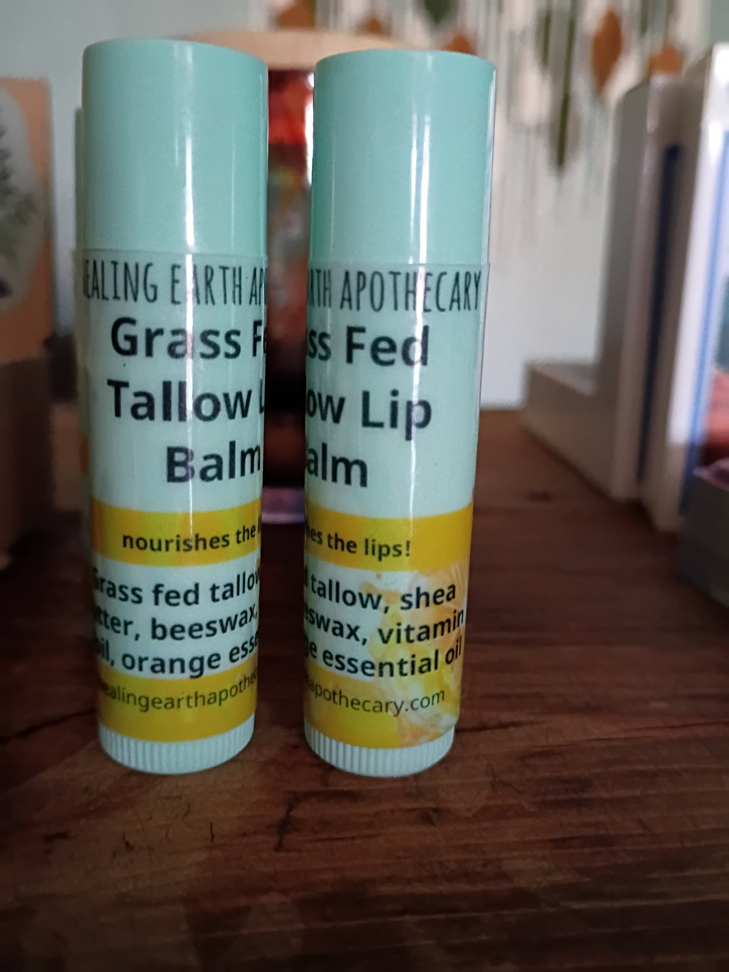 Grass Fed Tallow Lip Balm