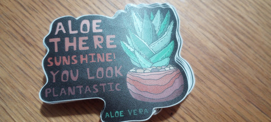 Aloe sticker