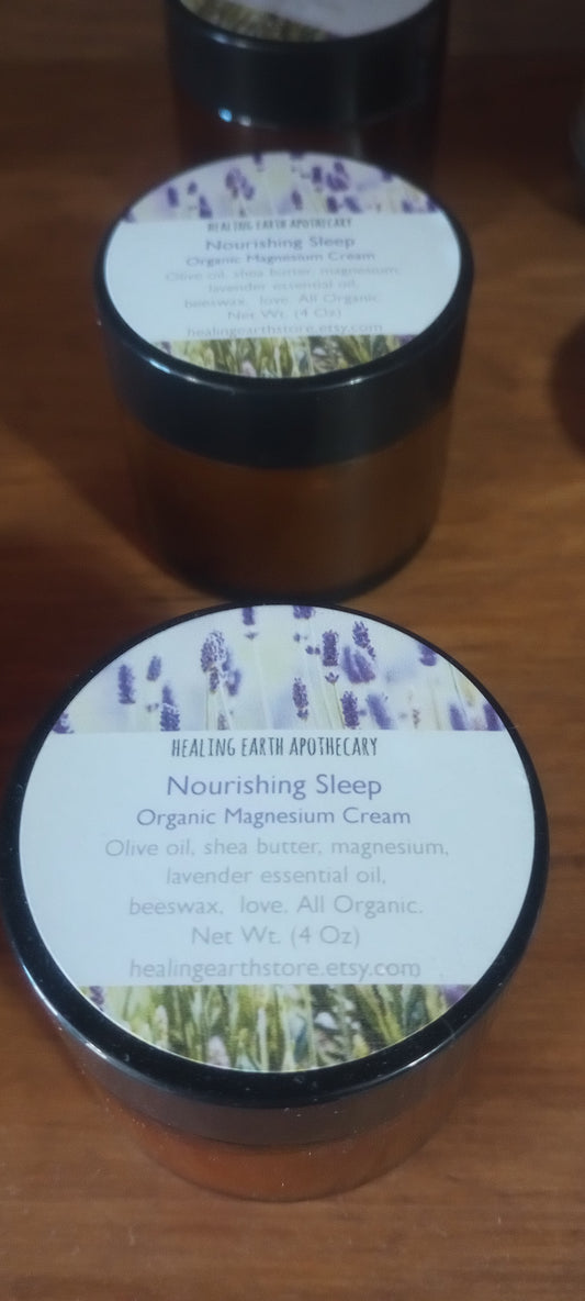 Nourishing Sleep organic magnesium balm