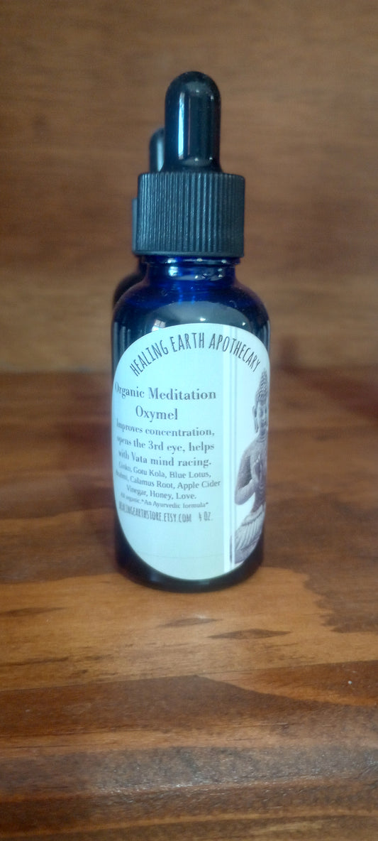 Organic Still Mind Meditation Oxymel
