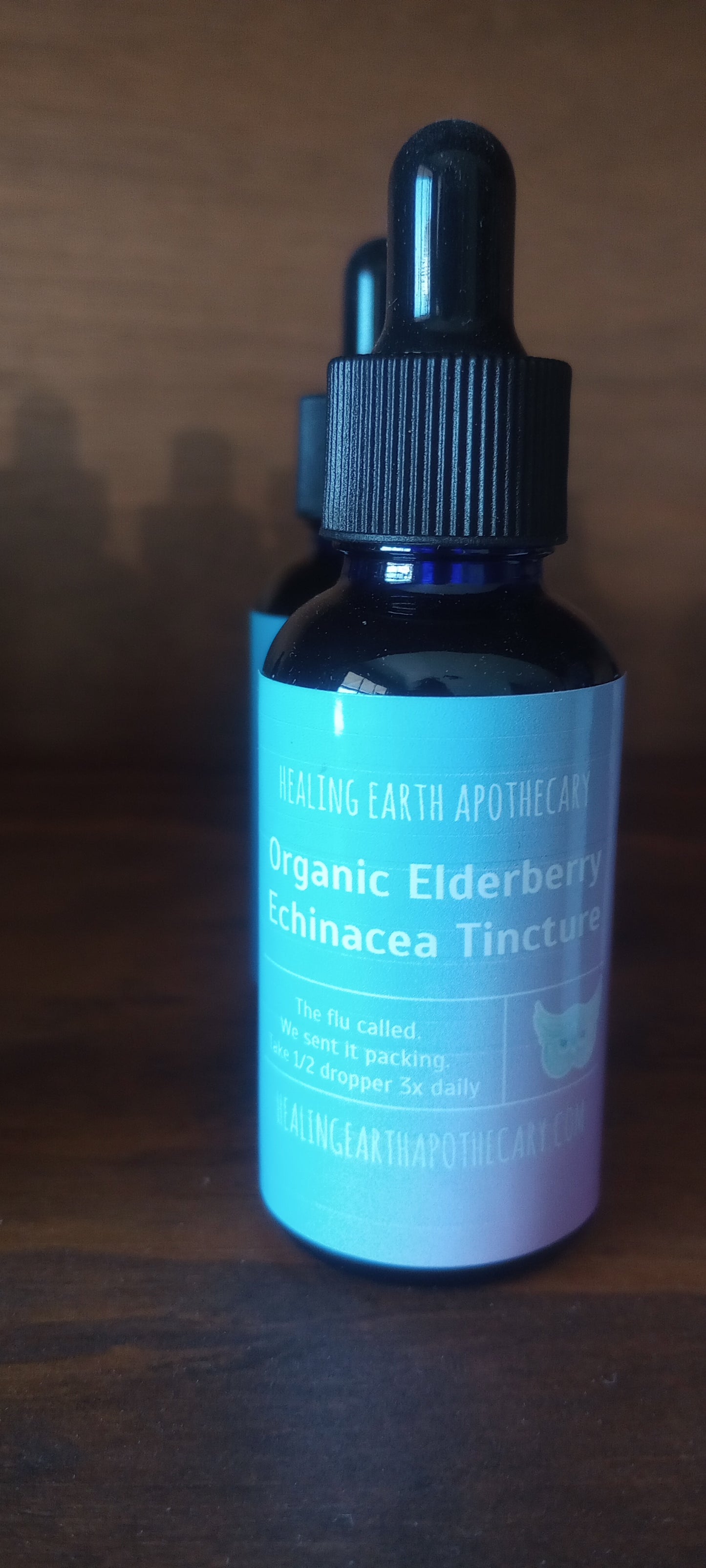 Organic Elderberry Echinacea Tincture