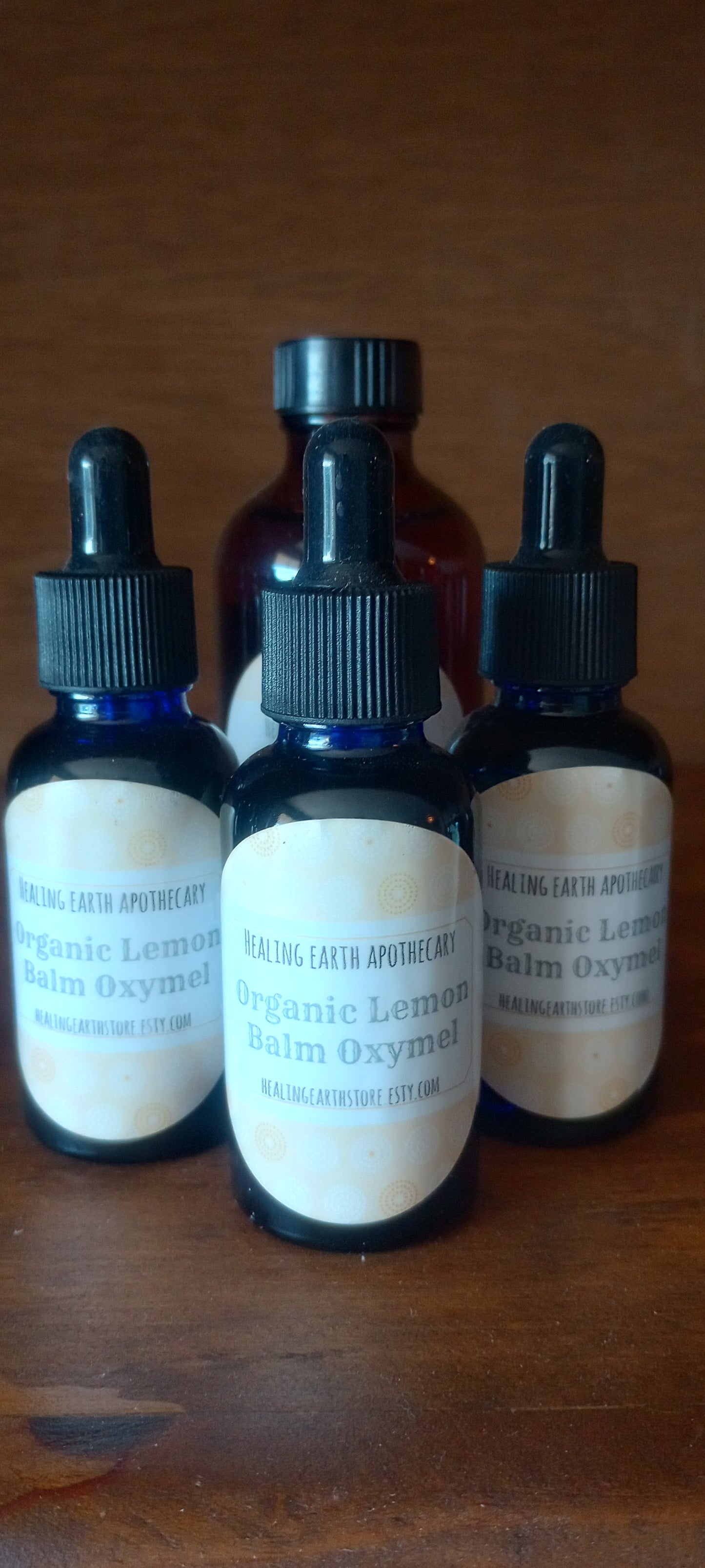 Organic Lemon Balm Oxymel