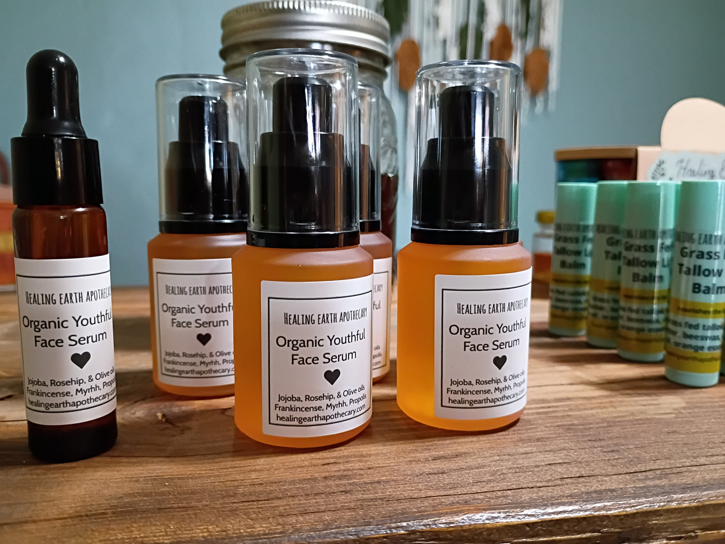 Organic Youthful Face Serum